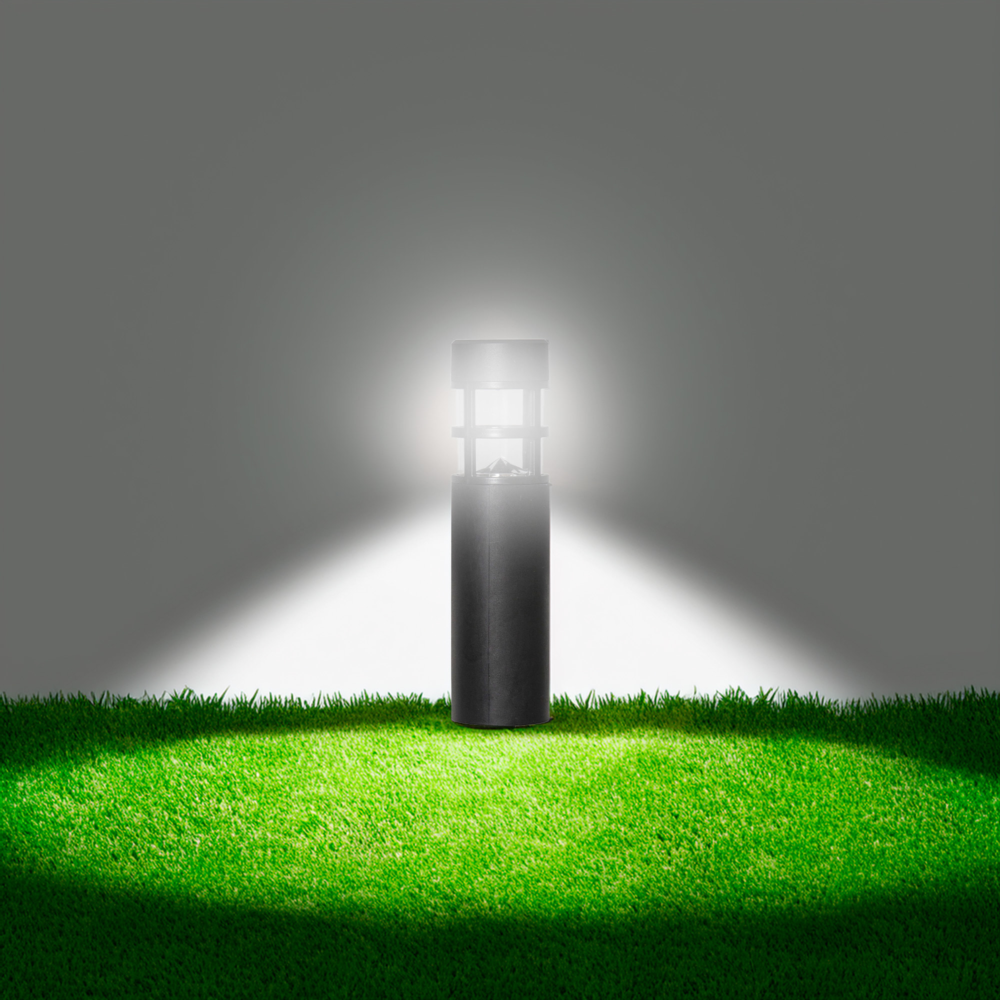 Well Home Luz de Espiga Solar con LED Blanco Cálido - Batería Recargable