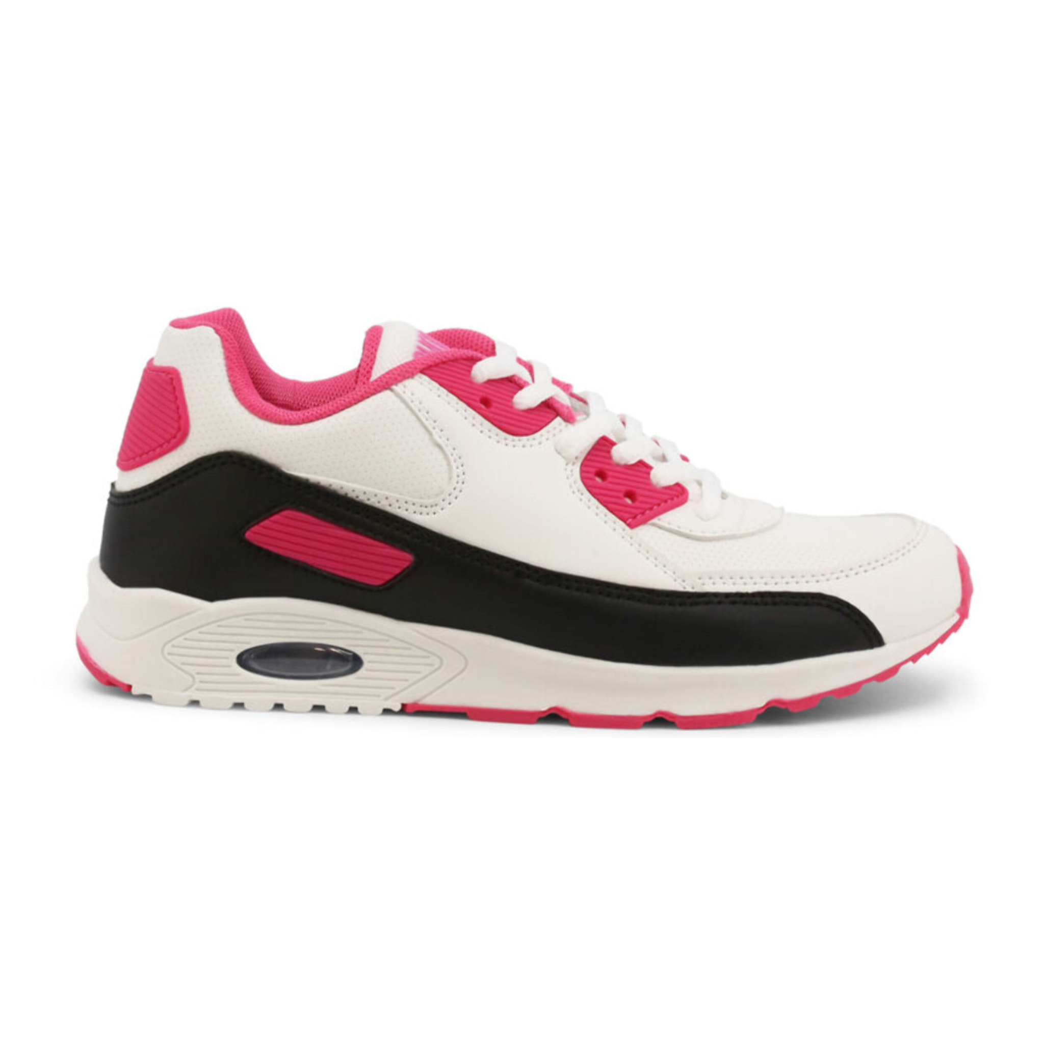 Zapatillas Sneaker para Niña - Shone 005-001 White/Fuxia