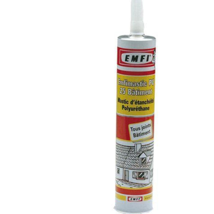 Mastic polyuréthane PU25 EMFI - Blanc - Cartouche 300 ml - 74064BE338