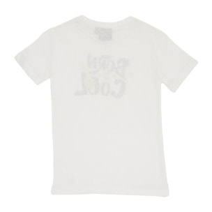 T-shirt da bambino maniche corte stampa 'Born Cool' Basic