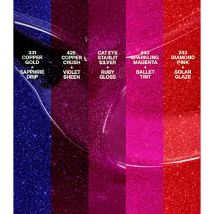 Set vernis semi-permanent - Syrup Tones - Jelly Coats - 5x 15 ml