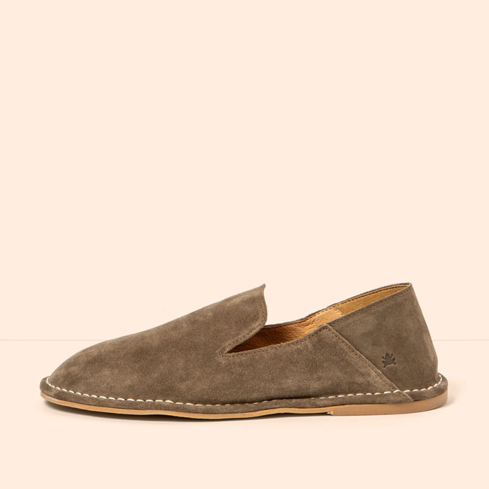 Zapatos N5976 SILK SUEDE LAND/ CRISOL color Land