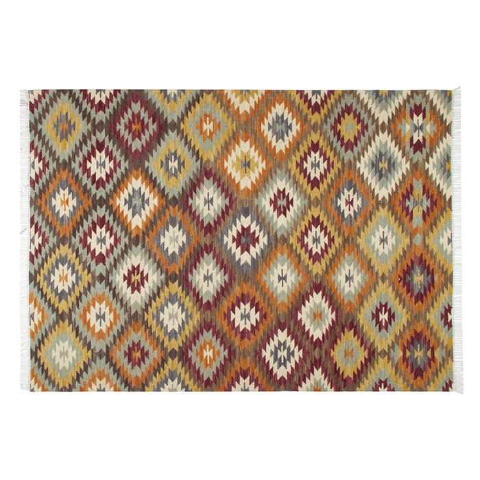 Tapis rectangulaire berbère multicolore 160 x 230 cm IZMIR