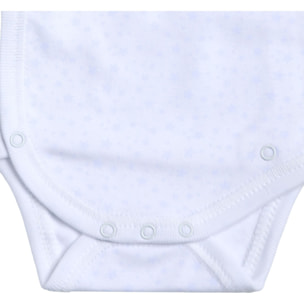 Body bebé manga larga cuello puntilla