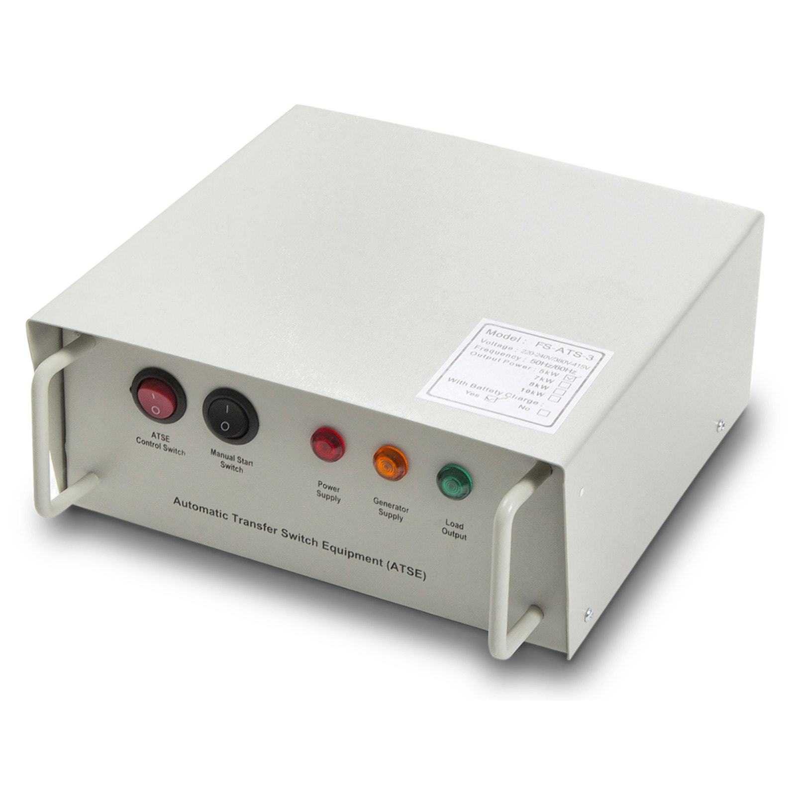 Interruptor de transferencia automática para generador eléctrico, conmutador de alimentación, corriente 20A GREENCUT ATS500T -