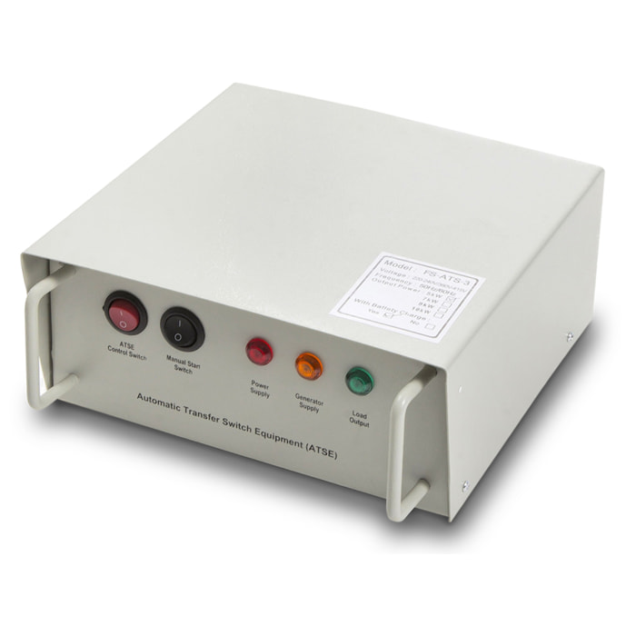 Interruptor de transferencia automática para generador eléctrico, conmutador de alimentación, corriente 20A GREENCUT ATS500T -