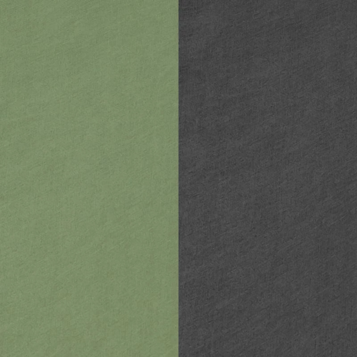 Cojín reversible de tumbona Verde - Gris