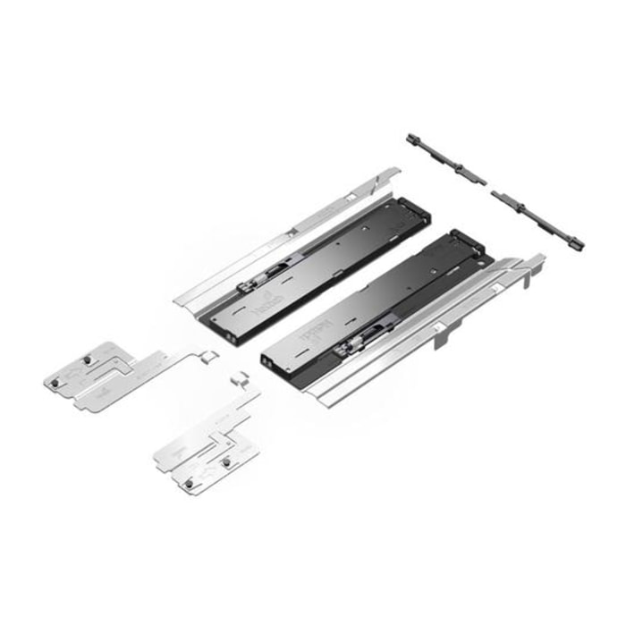 Système d'ouverture HETTICH Push to Open Silent pour coulisses Actro avec Silent System - < 10kg - 9241038