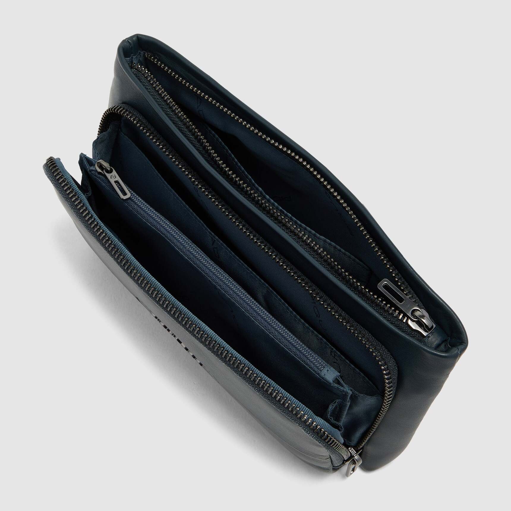 Piquadro Pochette uomo in pelle a due scomparti