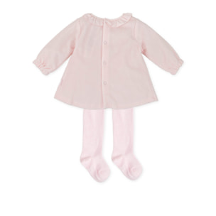 VESTIDO CON LEOTARDOS ROSA - Rosa
