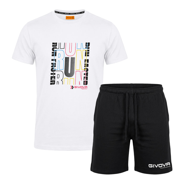 Completo Homewear Uomo Corto GIVOVA Cotone