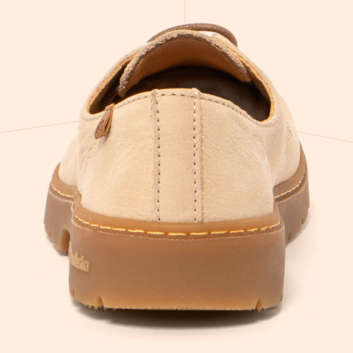 Zapatos N5259 NOBUCK CREAM / NOMADA color Cream