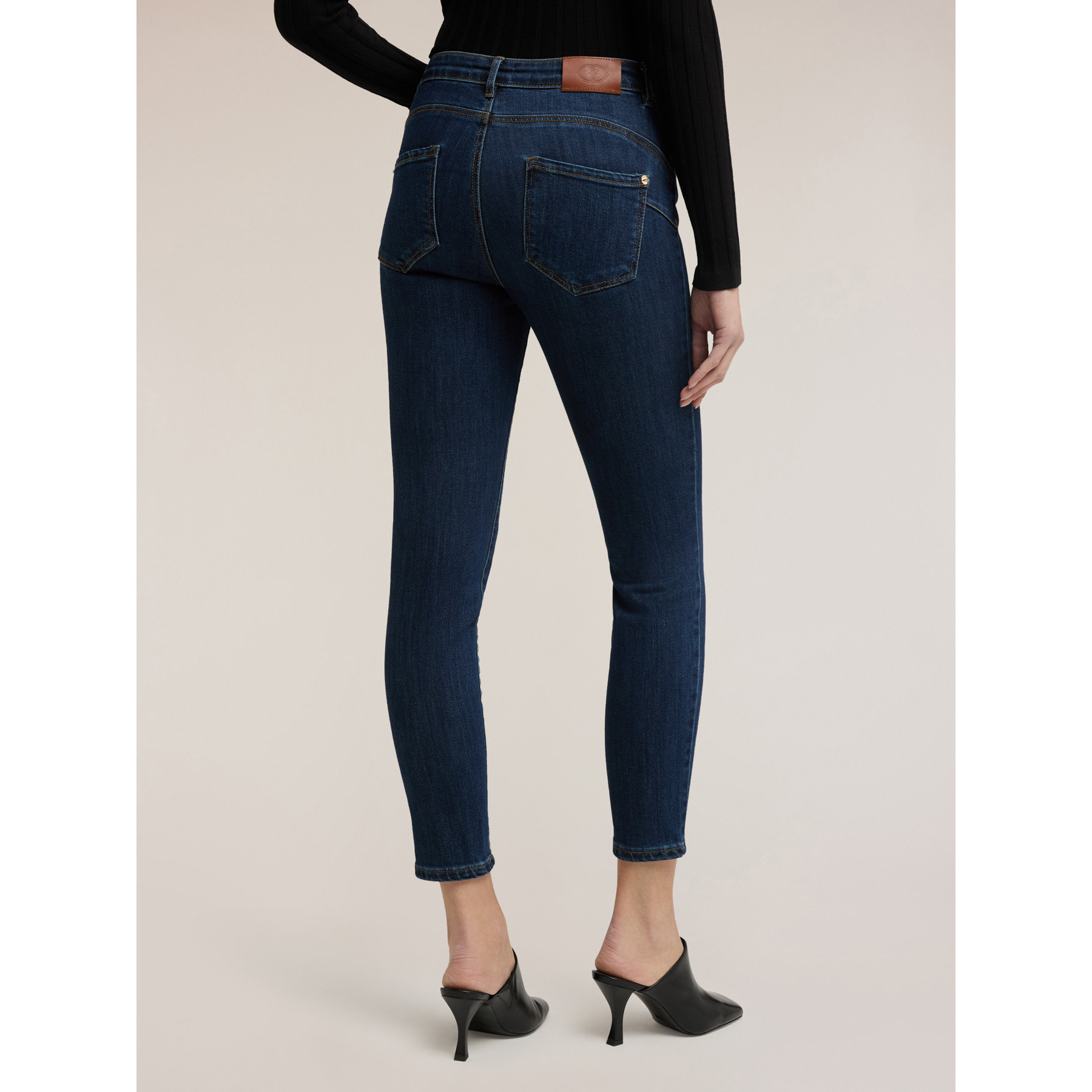 Motivi - Jeans skinny push-up Gisele - Blu