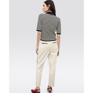 Polo a righe