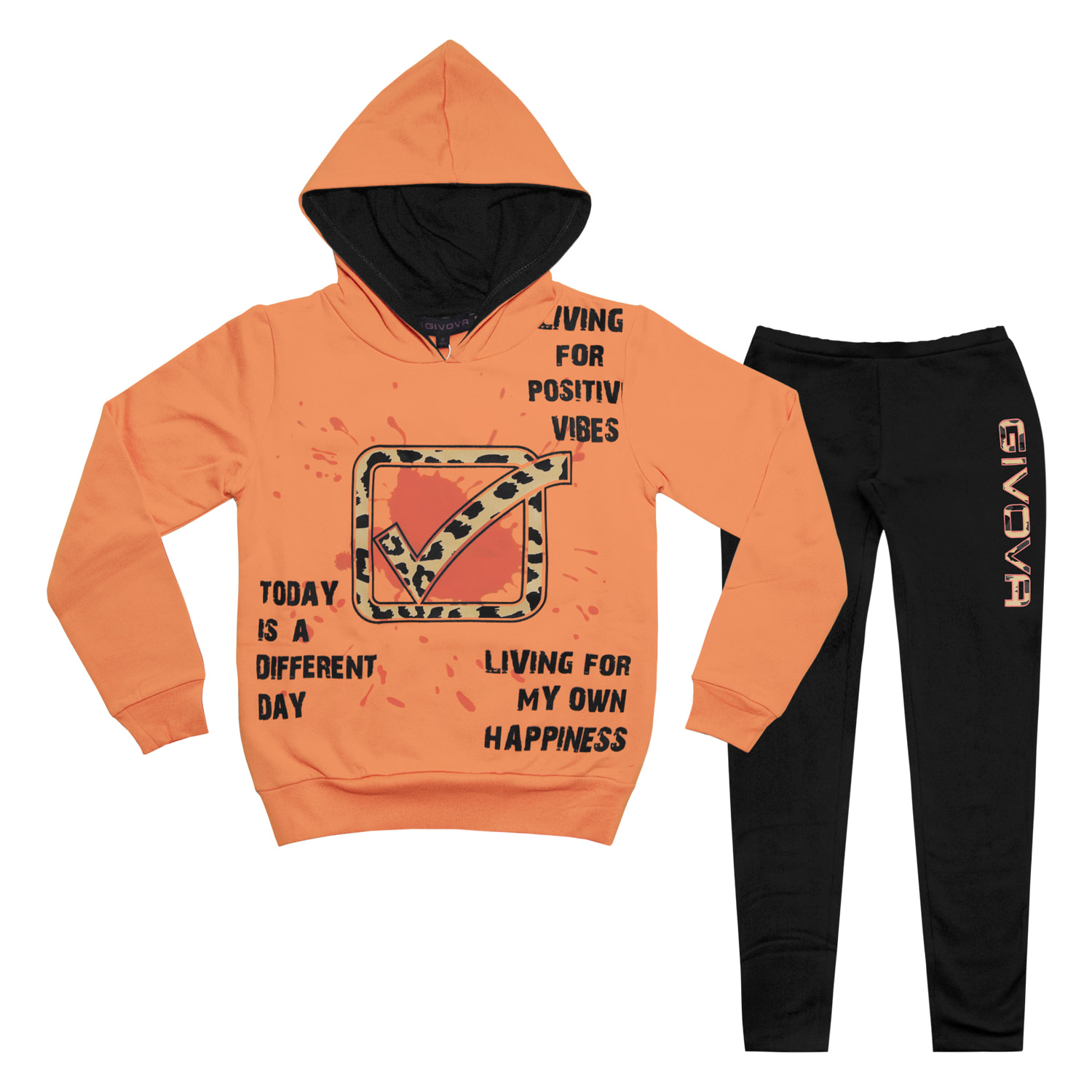 Tuta Ragazza GIVOVA Cotone Felpato 8 - 14 Anni