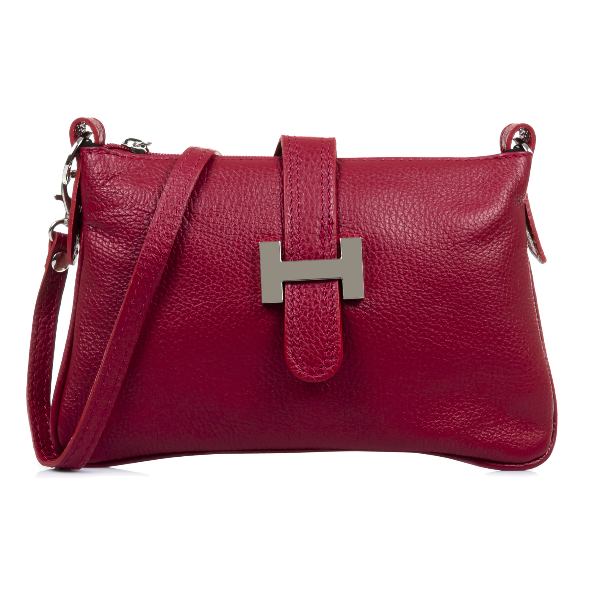 Allerona Bolso de mano Mujer.Piel auténtica Dollaro