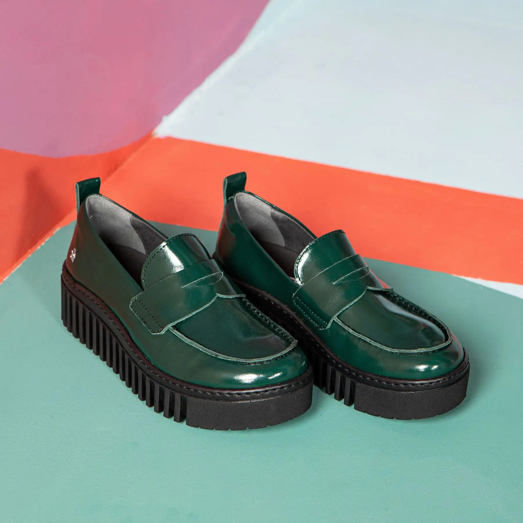 Zapatos 1530 NOBUCK BURDEOS/BRIGHTON color Burdeos