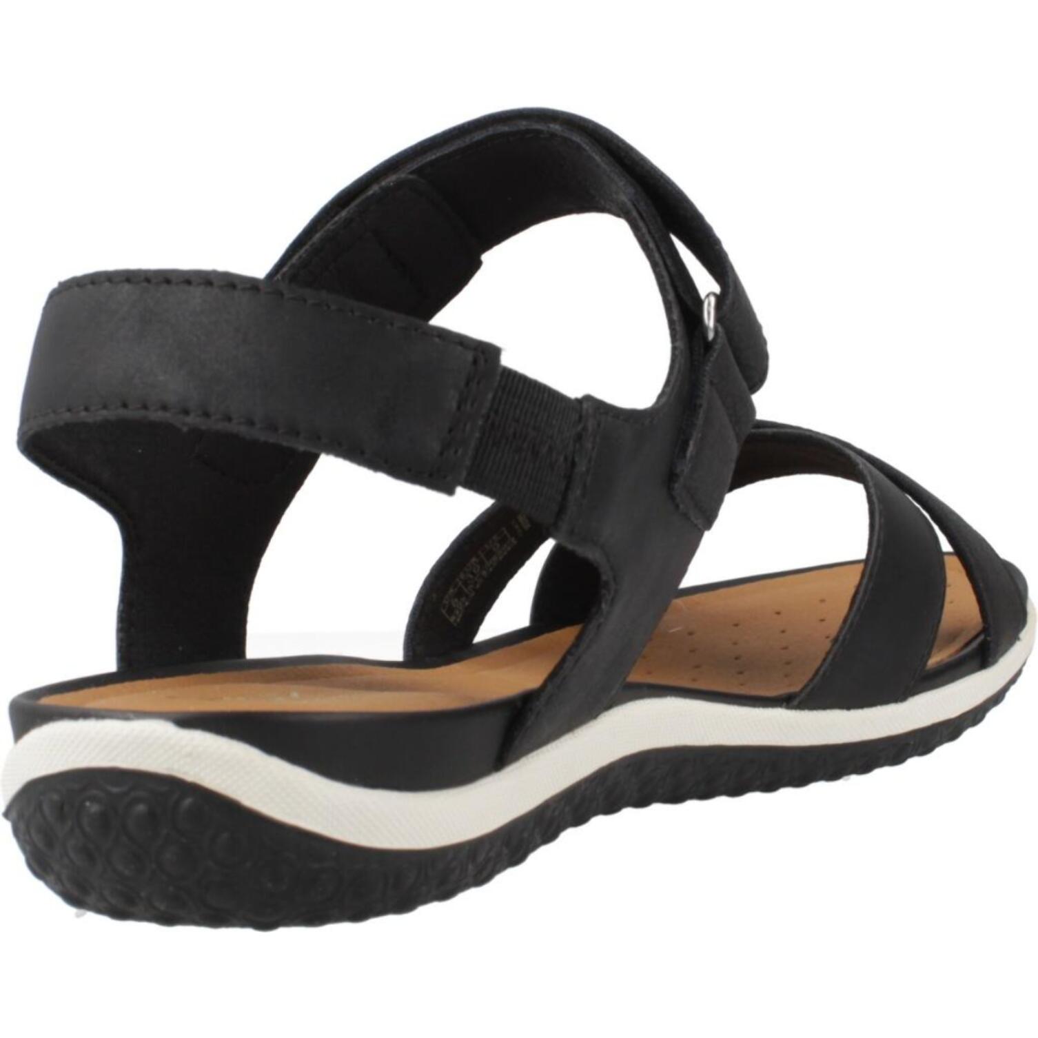 Sandalias Mujer de la marca GEOX  modelo D SANDAL VEGA NEGRO