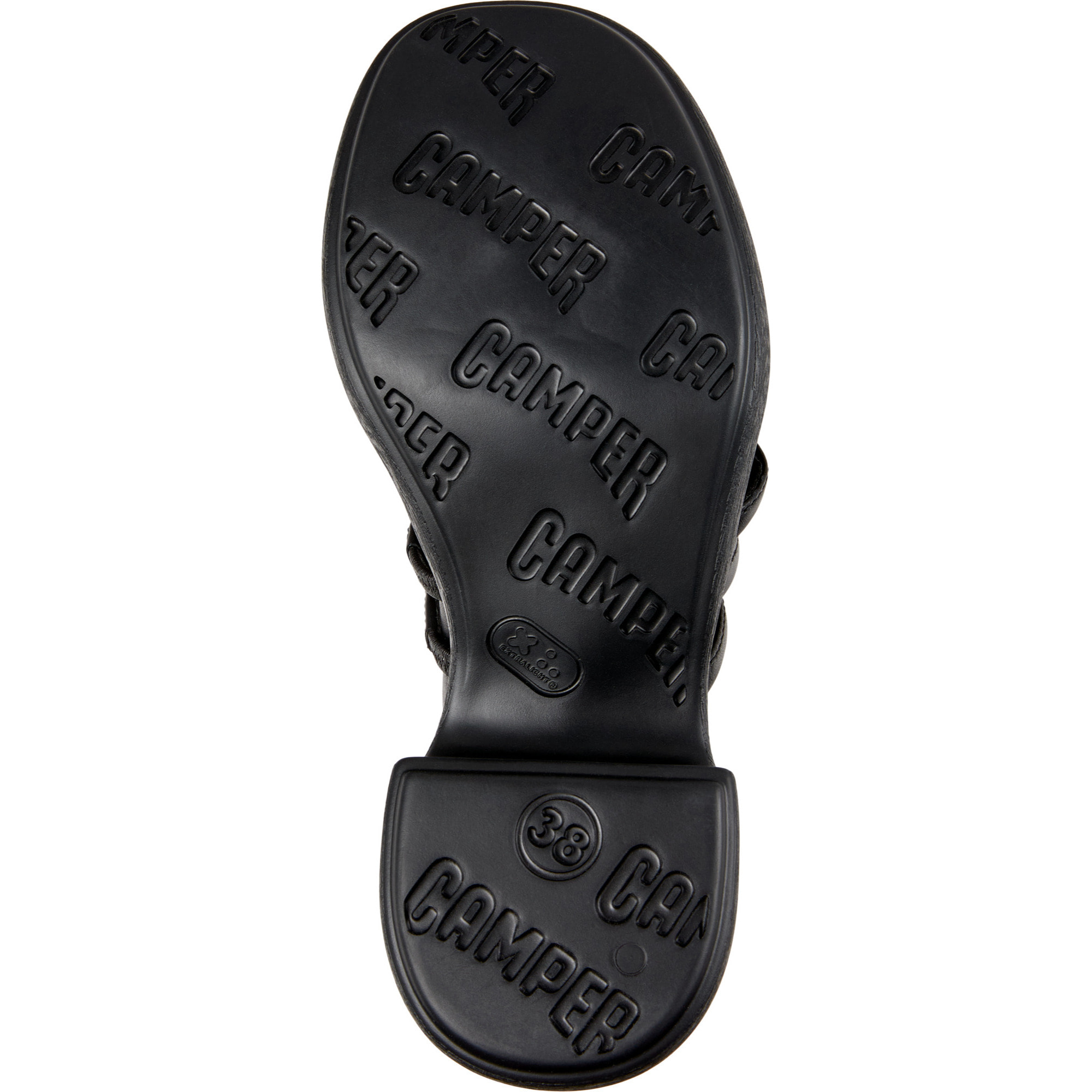 Sandalias - CAMPER Thelma Sandal - Negro - Cuero liso