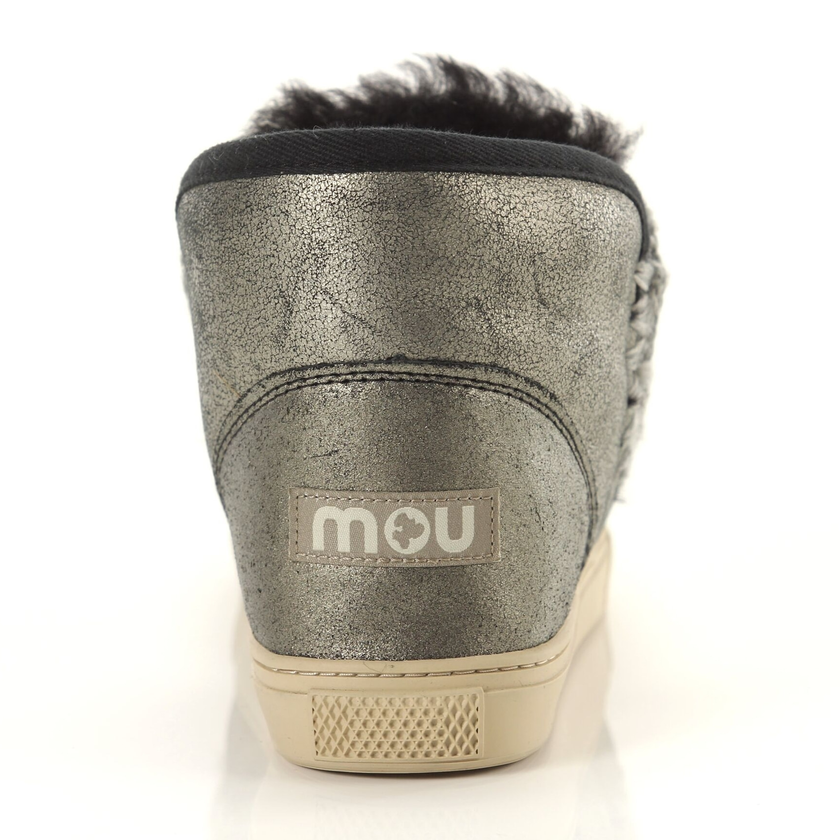 Boots Mou Eskimo Sneaker Dust Black Grigio