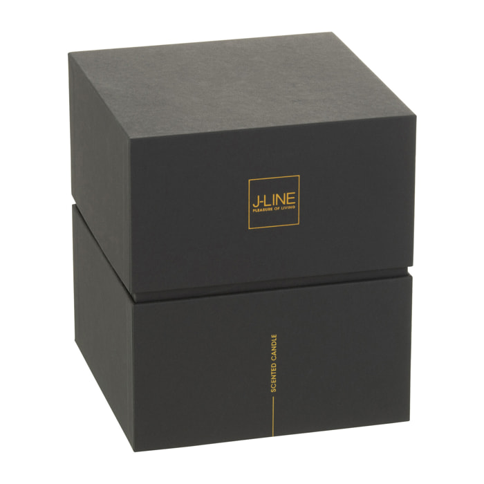 J-Line bougie parfumée Noa - Sandalwood - verre - vert - large - 95H