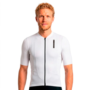 Maillot de manga corta para hombre BLUEBALL Aero Pace - Blanco