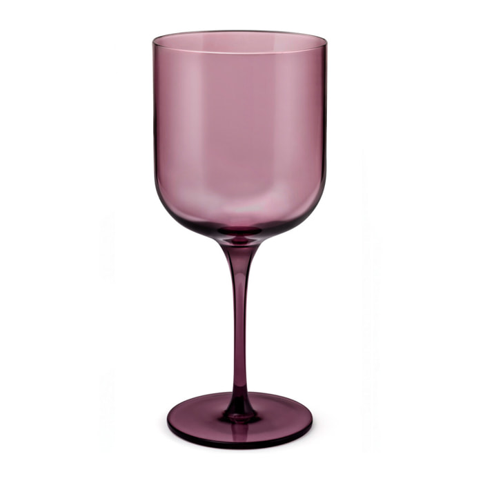 Eyden Rosa - Juego de 4 copas con pie de 35 cl