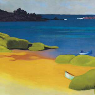 Tableau d'art classique Baie de Trégastel - Felix Vallotton Toile imprimée