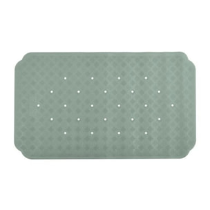 Tapis Fond de baignoire Caoutchouc RUBY 70x40cm Vert Froid Spirella