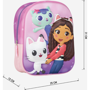 Mochila Infantil 3D Gabby´S Dollhouse