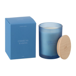 J-Line bougie parfumée Accords Essentiels - Embruns Marins - bleu - 38H