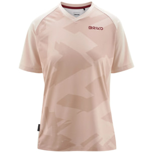 Briko - Maglie gioco, Donna, Beige - ADVENTURE CAMO LADY JERSEY