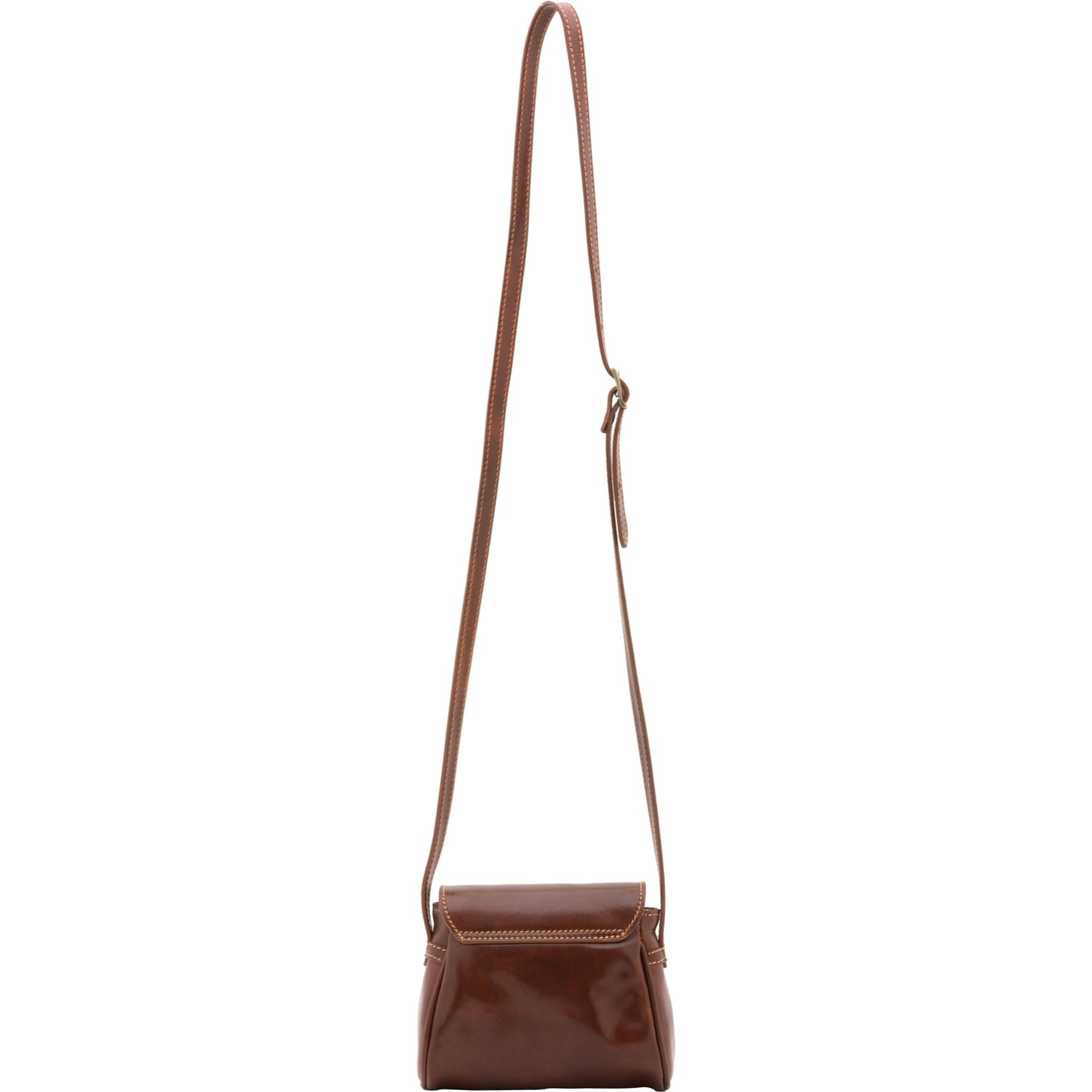 Borsa a tracolla da donna - Modello Seraphina Lux - Vera pelle - 14.0 x 18.0 x 7.0 cm