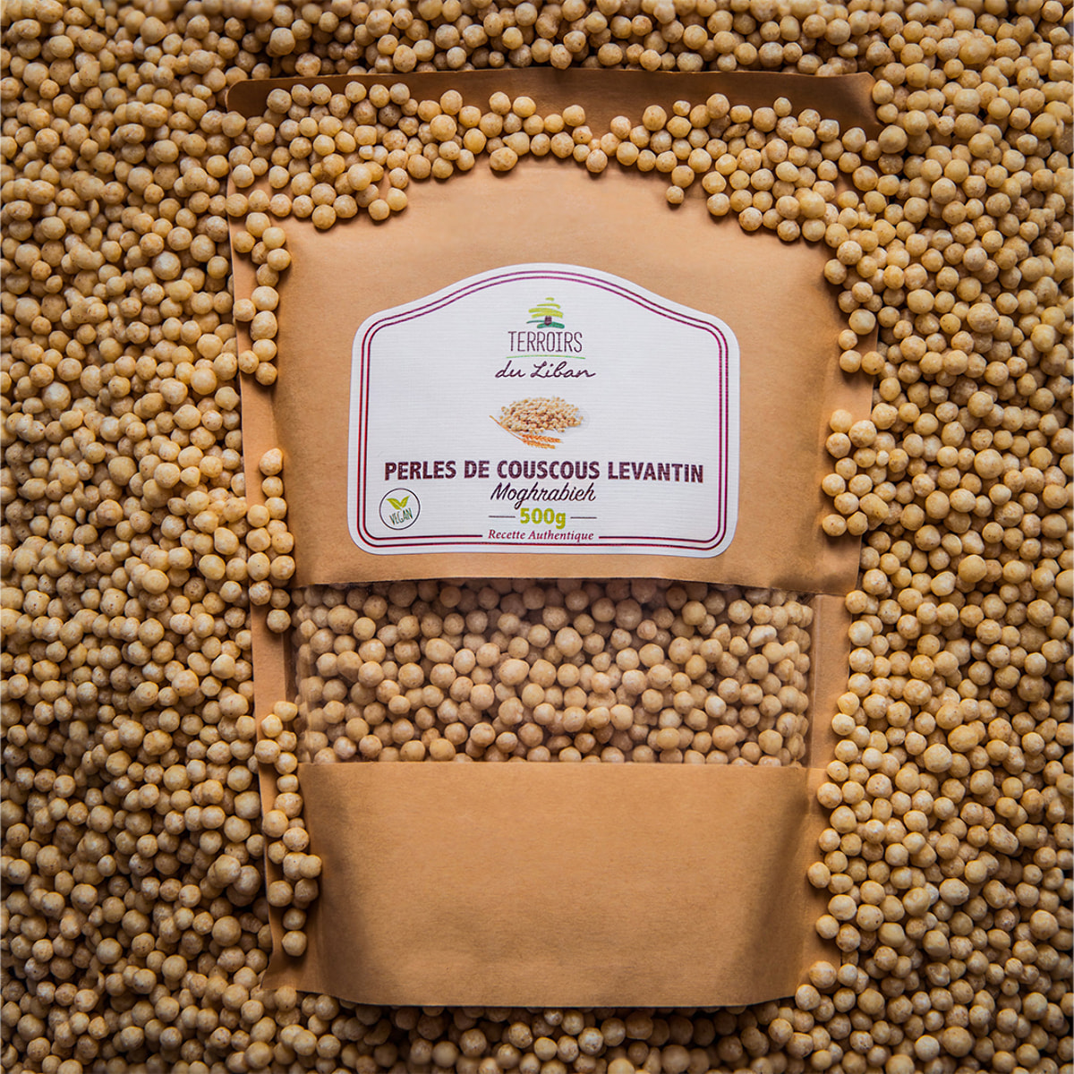 Perles de Couscous Levantin - Moghrabieh 500g - Terroirs du Liban