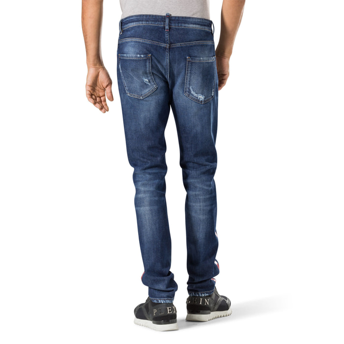 PHILIPP PLEIN super straight cut "hate song"