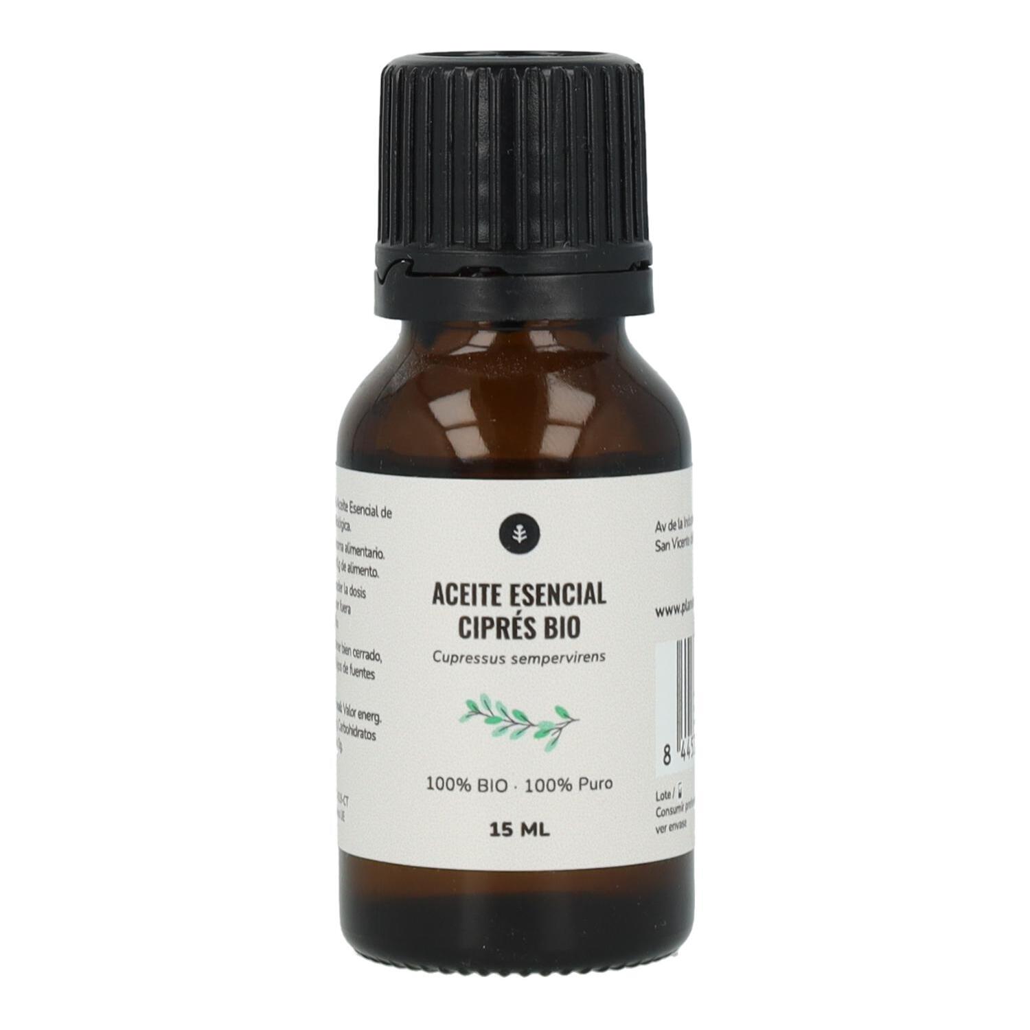 PLANETA HUERTO | Aceite Esencial de Ciprés Bio 15 ml - Antiespasmódico Natural para Tos y Alivio del Sistema Nervioso