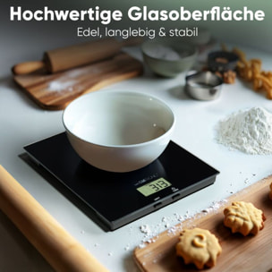 Balance de cuisine en verre Noir Clatronic  KW3820-Noir