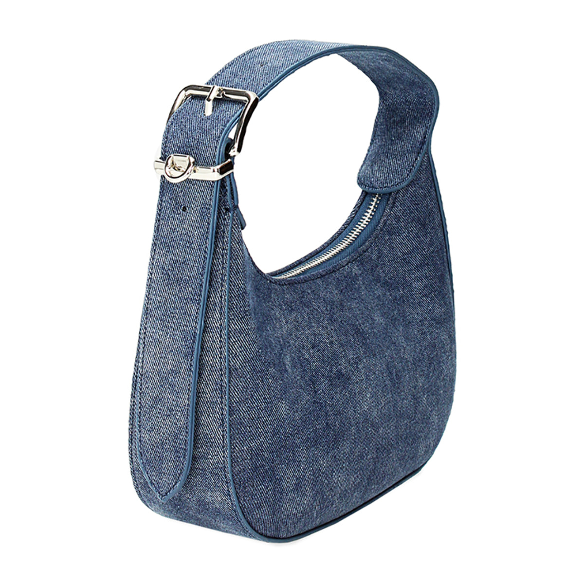 Mini bag donna jeans in tessuto