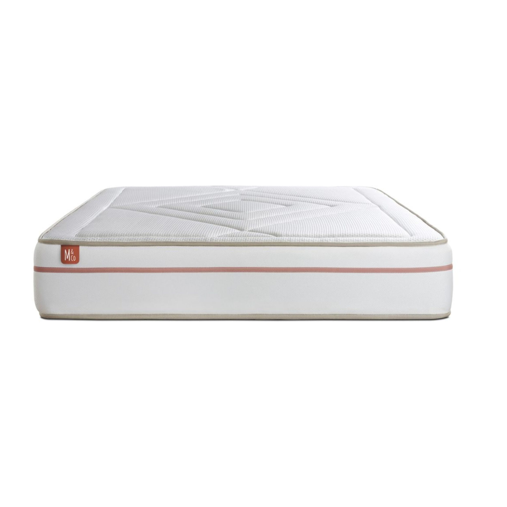 Matelas Le Paisible - 24cm - Mémoire de forme - Matériaux éco-responsable - Soutien Ferme