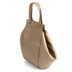 Giusta Bolso de hombro Mujer.Piel auténtica Dollaro