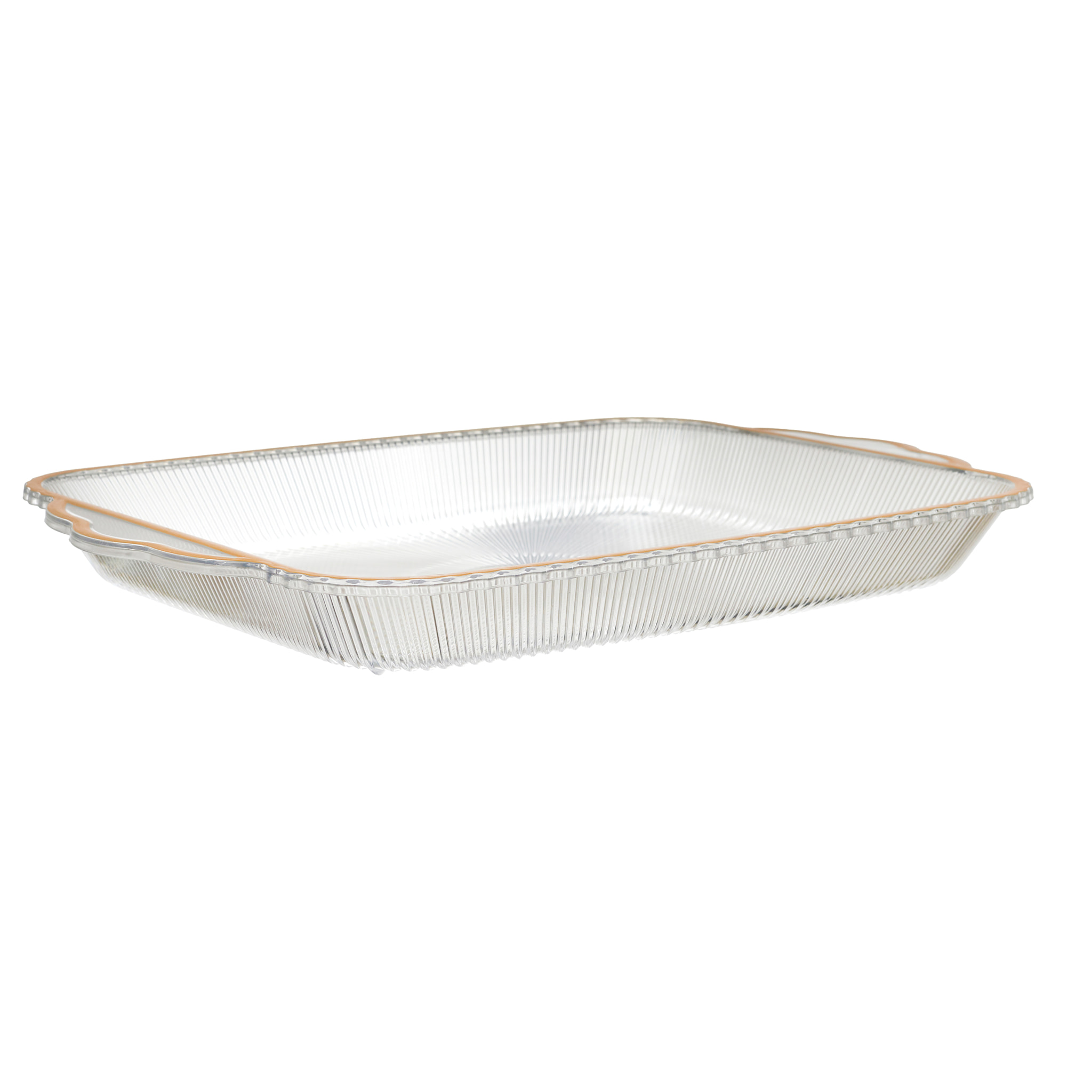 Plateau - HOME DECO FACTORY - Sabah - Plastique - Élégant - Blanc
