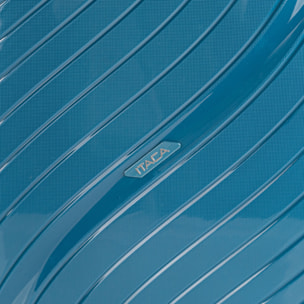 Juego De Maletas Rígidas Pp Itaca Danubio Petroleo