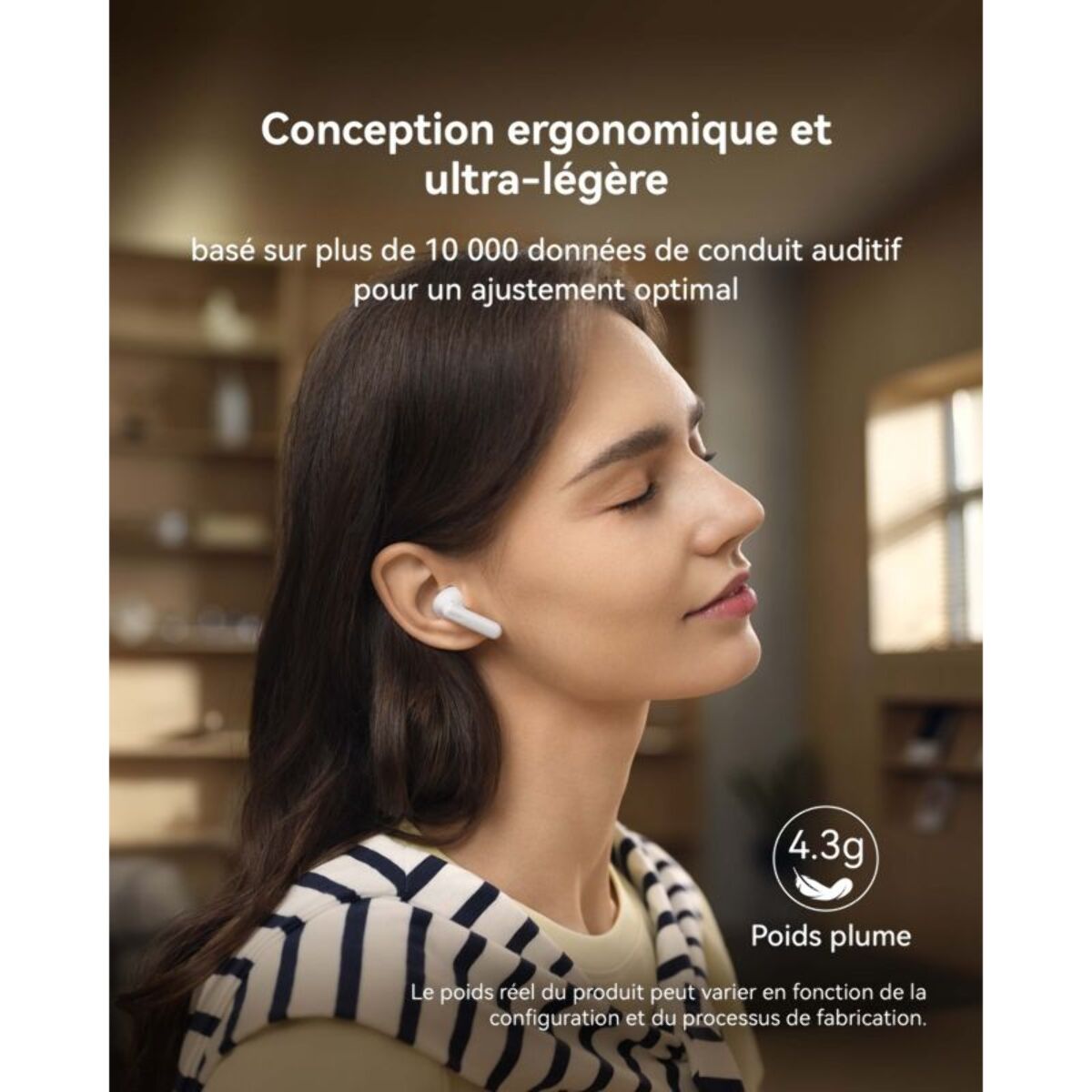 Ecouteurs HUAWEI Freebuds SE 4 ANC Noir