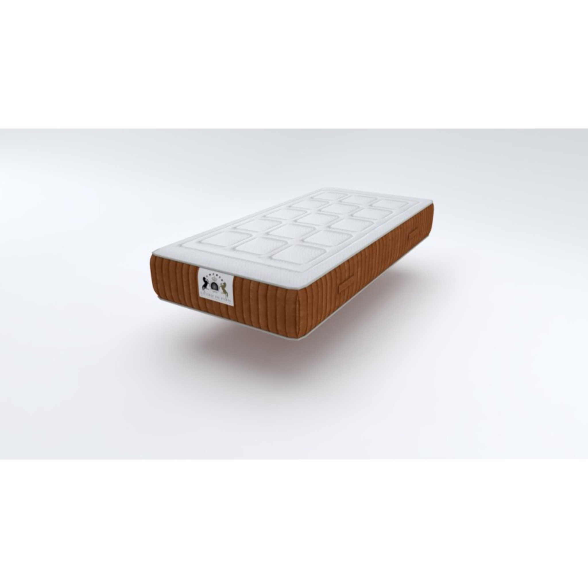 ENSEMBLE PASSY - Matelas 1 Place + Sommier