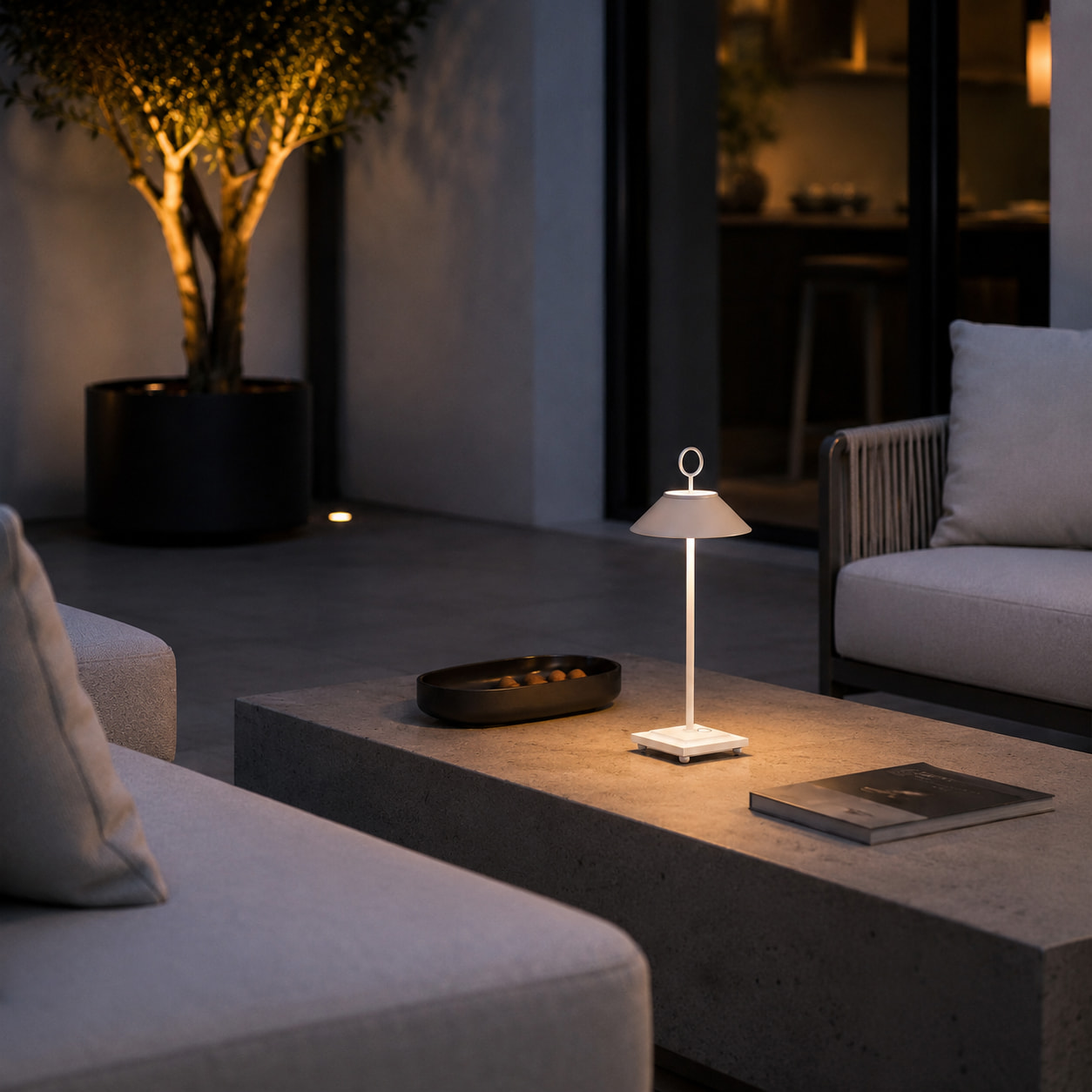 Lampe de table sans fil MARAIS H29CM
