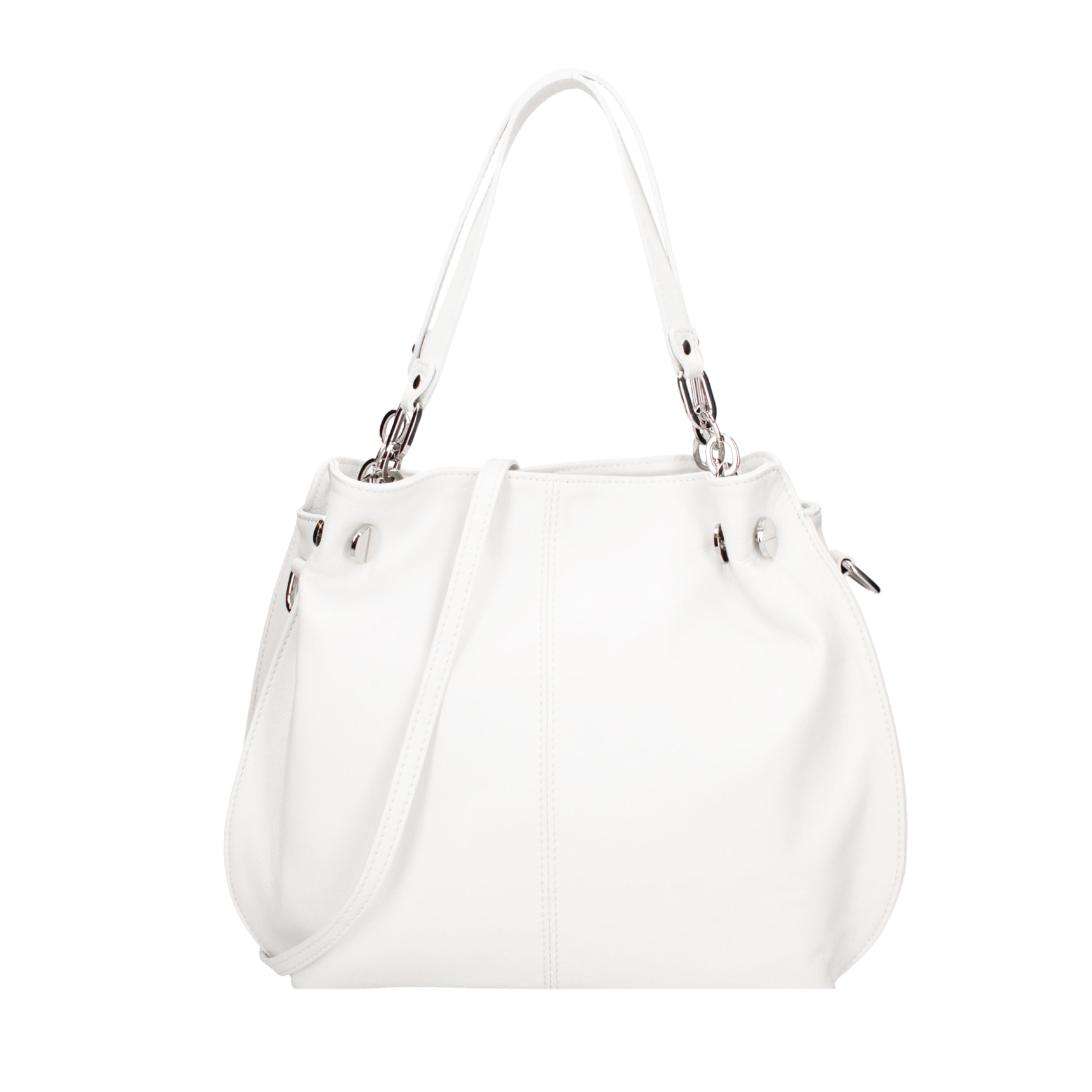 Borsa a mano da donna Made in Italy - Modello Ereba - 100% pelle - 38.0 x 30.0 x 12.0 cm