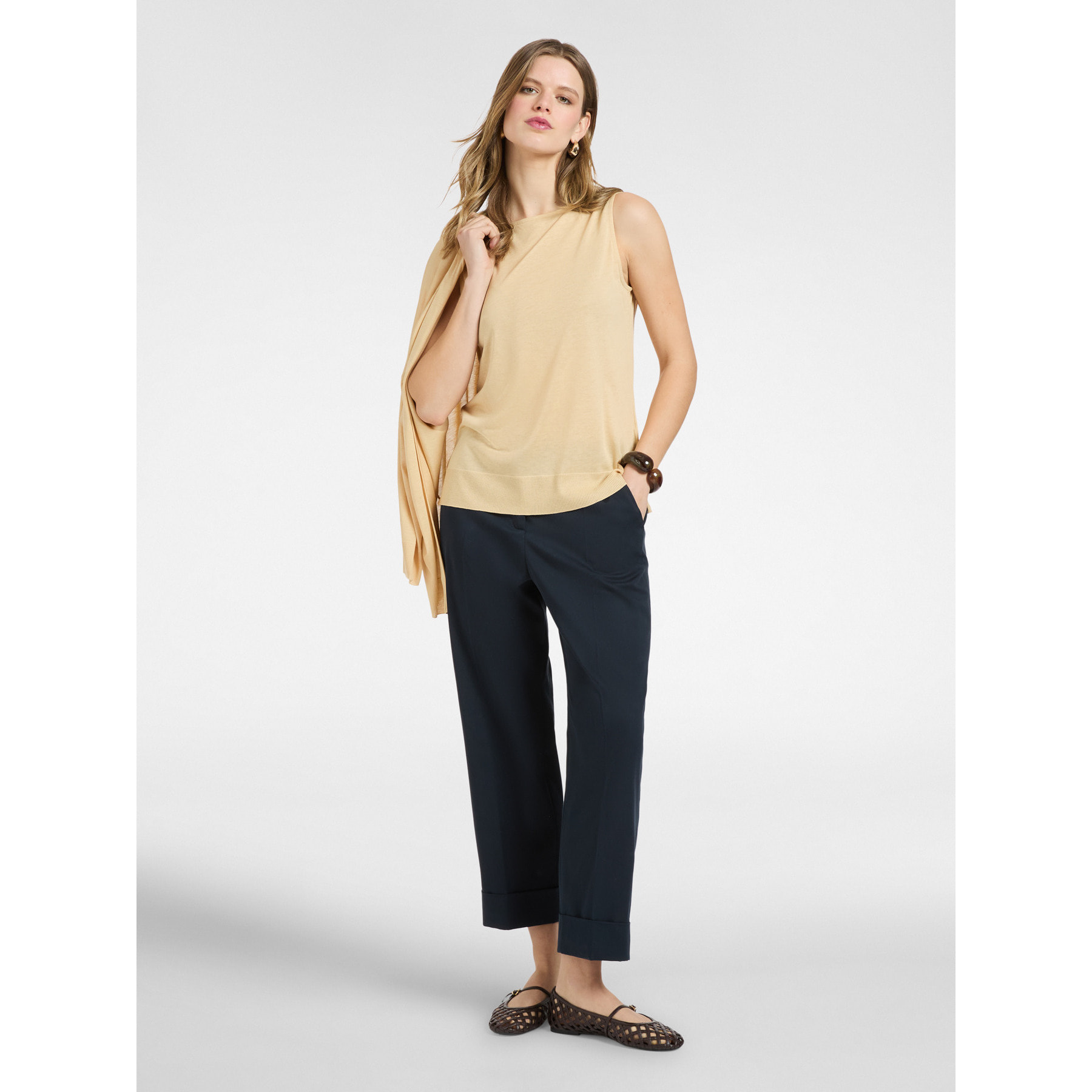 Elena Mirò - Pantaloni chinos - Blu