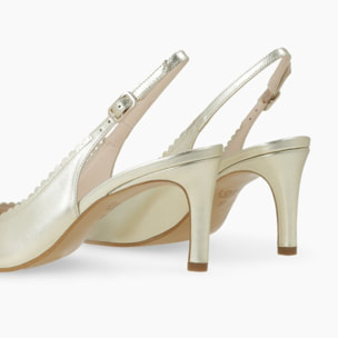 SANDALIAS DORADAS PINTER