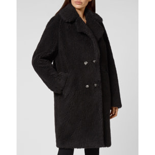 PHILIPP PLEIN Cappotto lungo ICONIC PLEIN