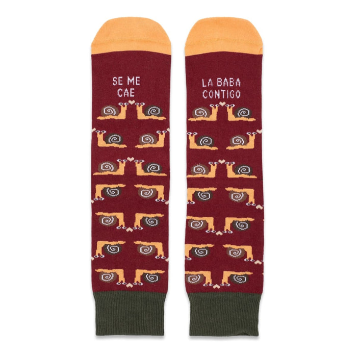 Calcetines "Se me cae la baba contigo"